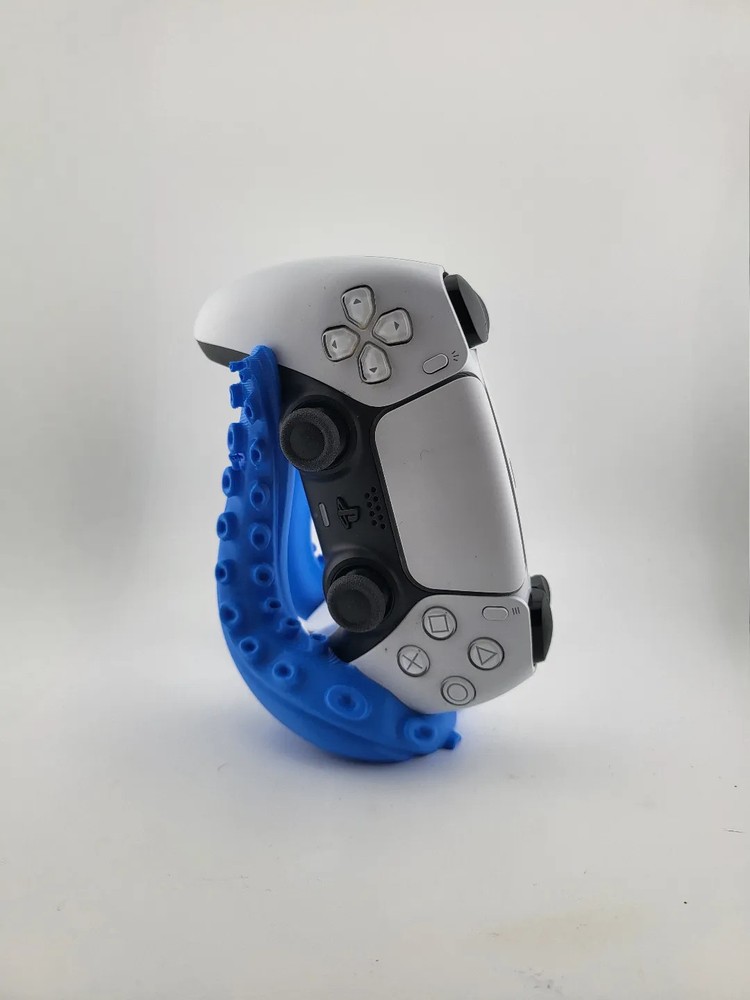 PS5 Controller Stand Octopus Tentacle Holder Display For Sony DualSense Blue