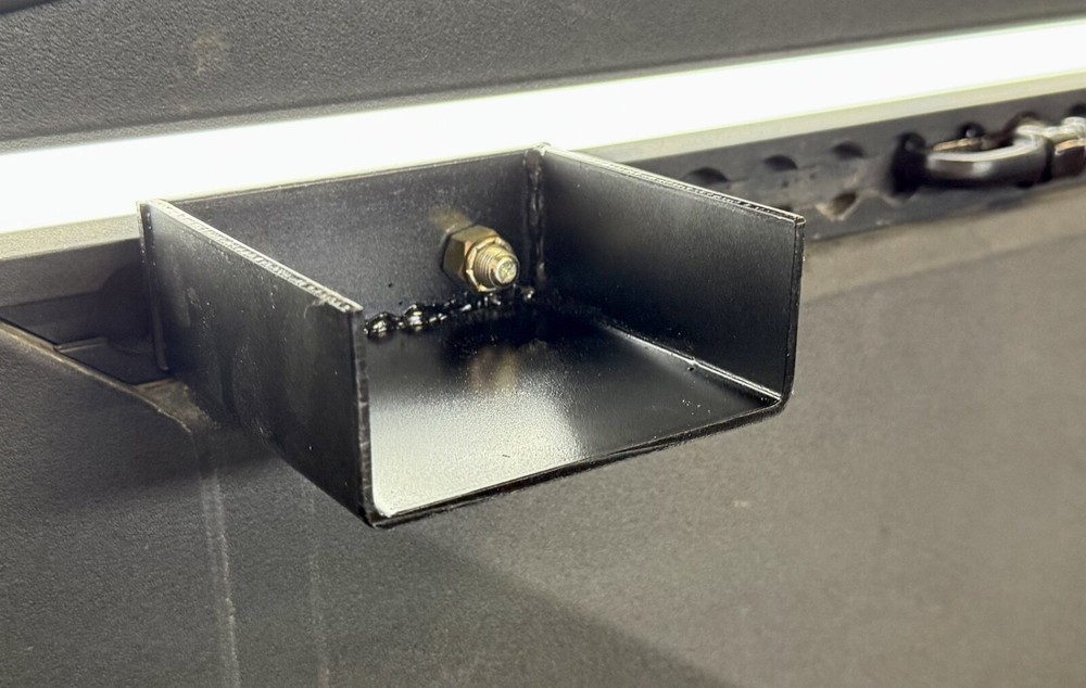 2x4 stud brackets for L-Track cargo systems and Cybertrucks (Pair)