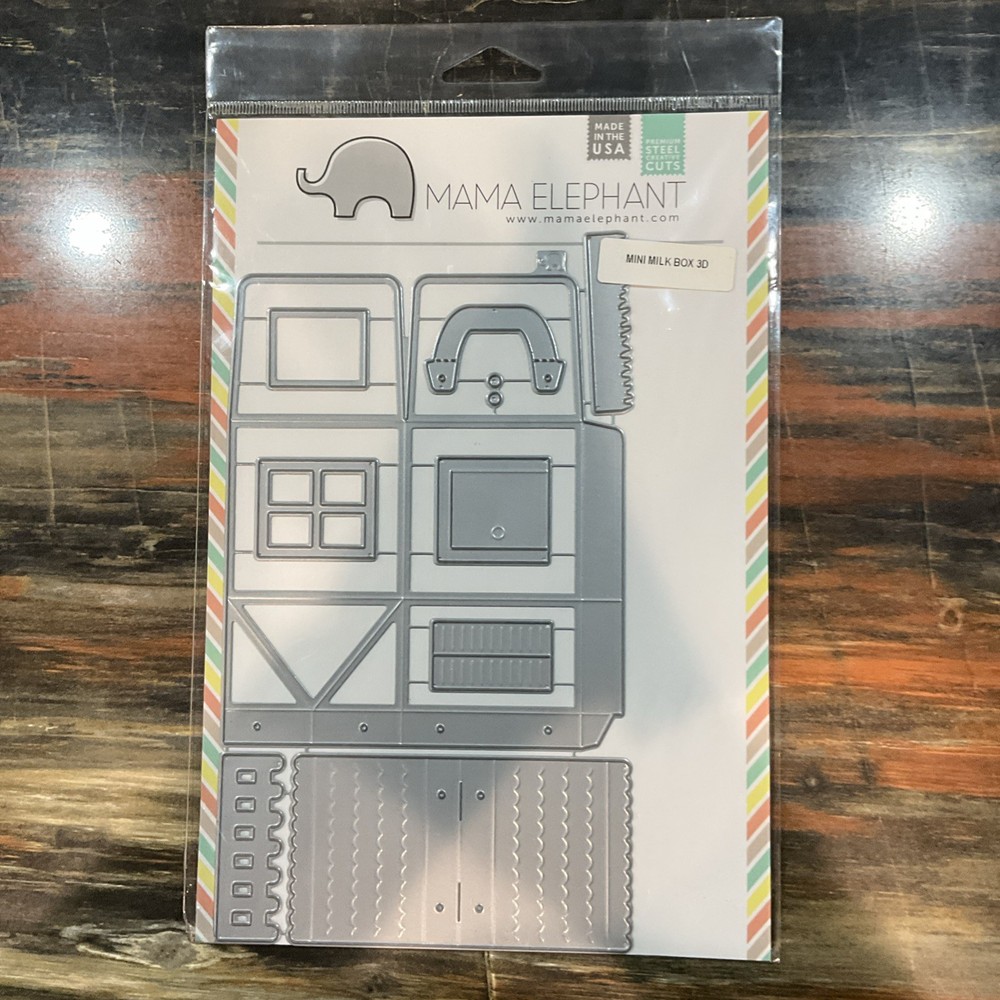 Mama Elephant Creative Cuts - MINI MILK BOX 3D