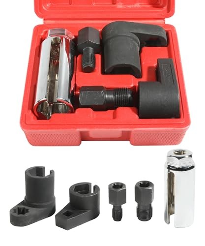 O2 Sensor Socket,Automotive Tool Oxygen Sensor Socket Set Wrench Remover Tool