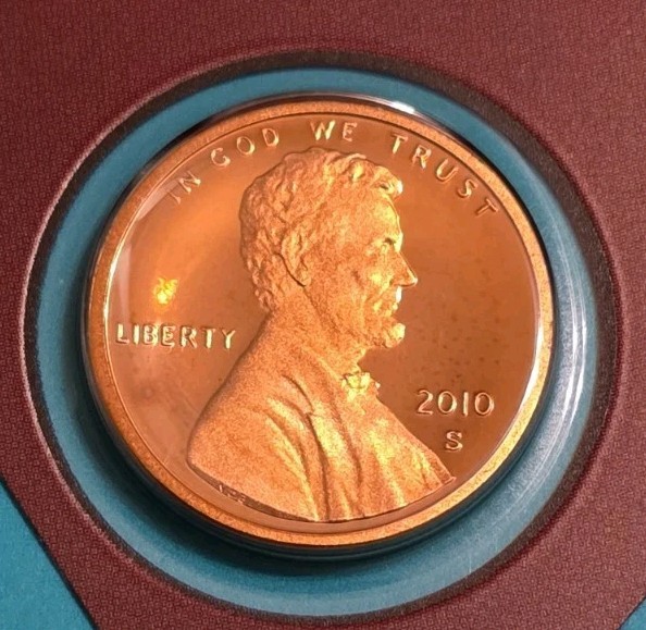 2010 S Lincoln Shield Cent Penny 1c  Cameo Gem Proof 🔥 Pulled From Storage 🔥