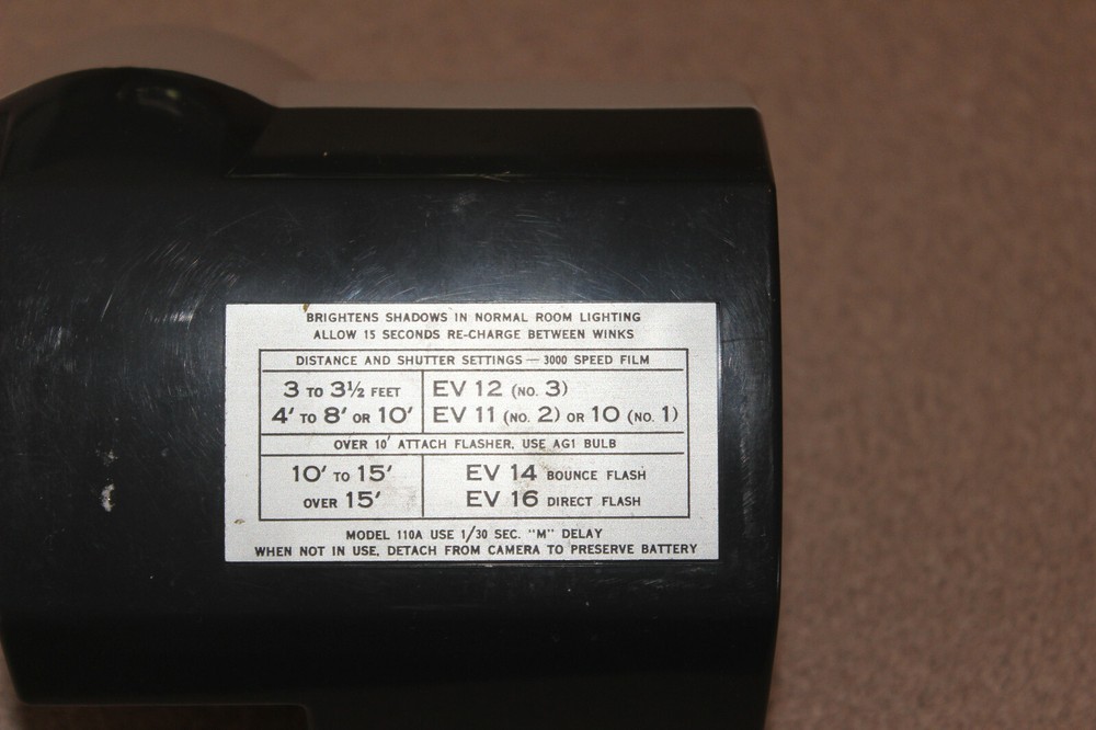 Vintage Polaroid Wink Light Model 250