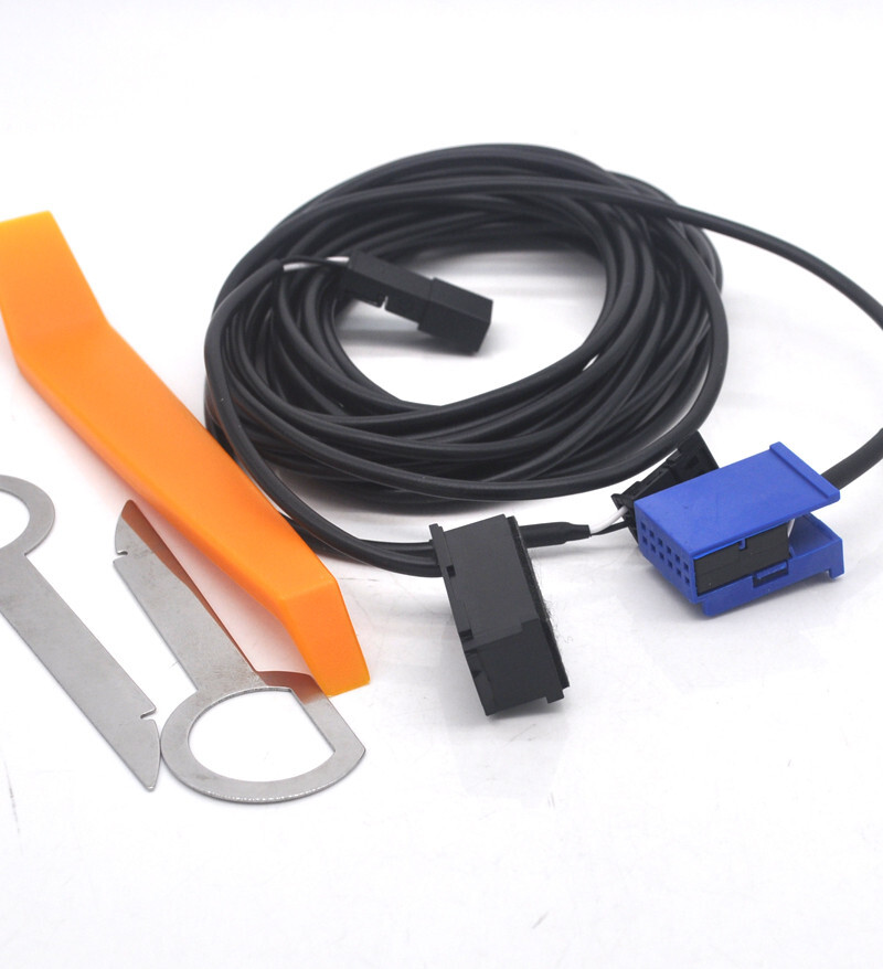 Retrofit Bluetooth hand free Mic voice Microphone cable Kit For BMW E60 5s E65 7
