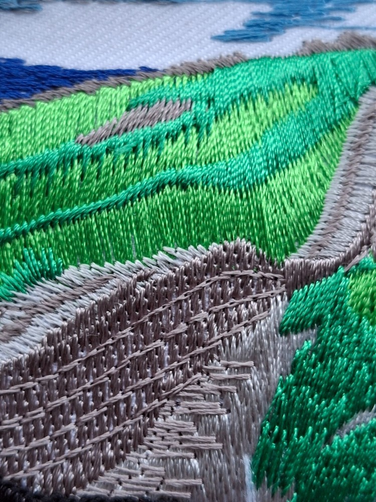 Hadrian's Wall Embroidered Patch