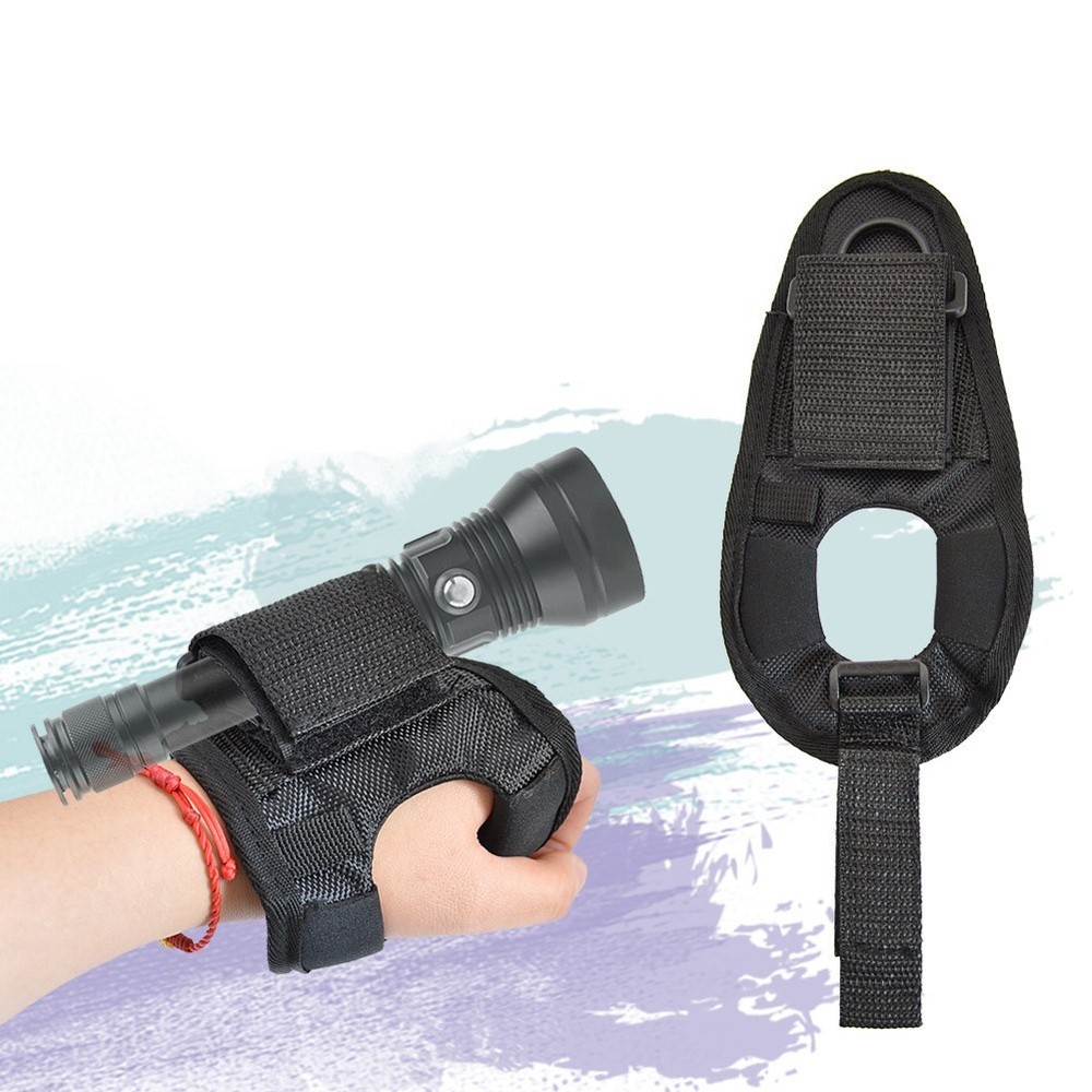 Oxybutadiene Dive Torch Holder Glove for Versatile Underwater Lighting