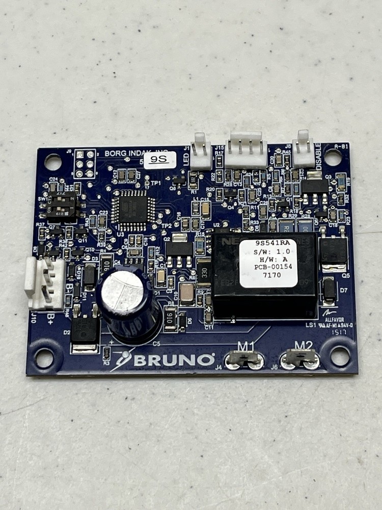 Bruno PCB-00154 Stairlift Power Folding Rail Circuit Board