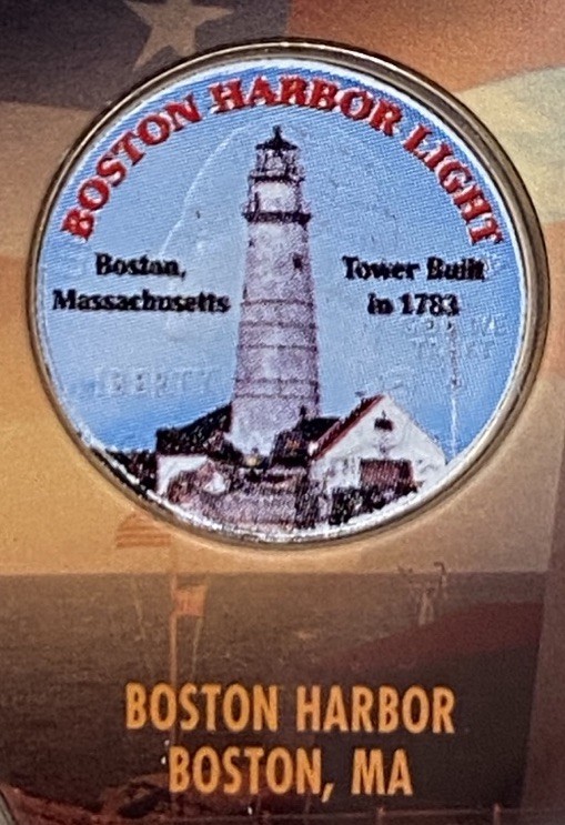 Colorized Lighthouse State Quarter Coin Collection