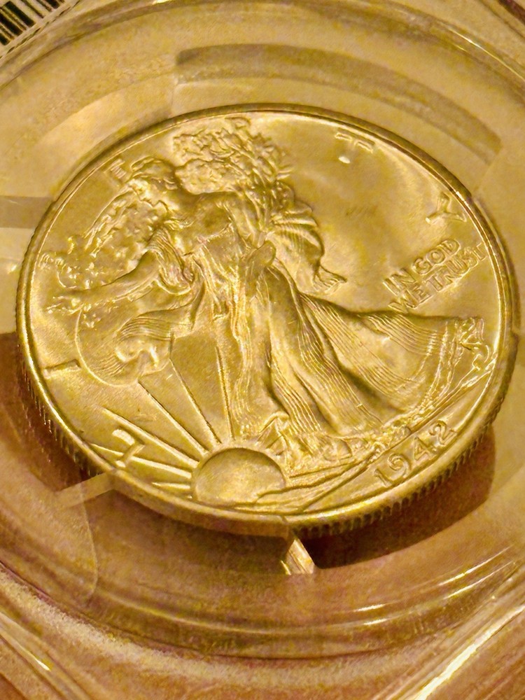 1942 Walking Liberty Half Dollar PCGS MS65 Stunning Blast White 💎Gem PQ Example