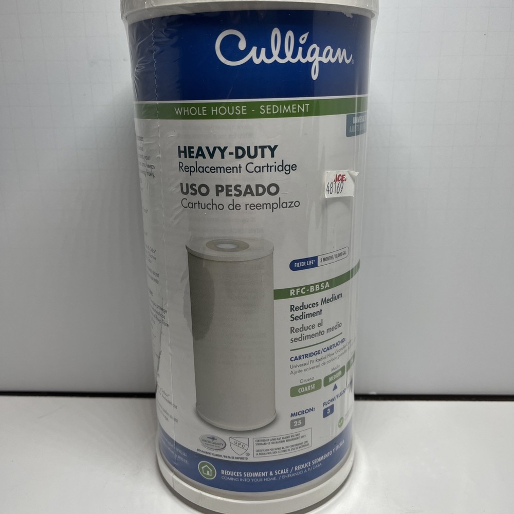 Culligan Universal Heavy-Duty Radial Flow Carbon Replacement Cartridge Filter