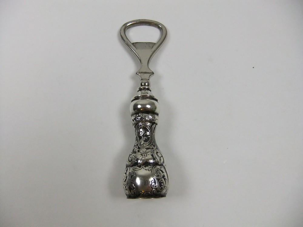 Sterling Silver Bottle Opener Barware