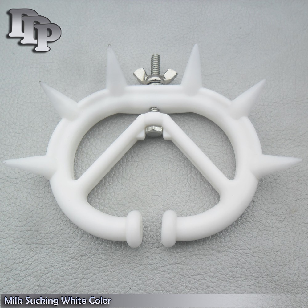 Milk Sucking Preventor Veterinary Instruments White Color