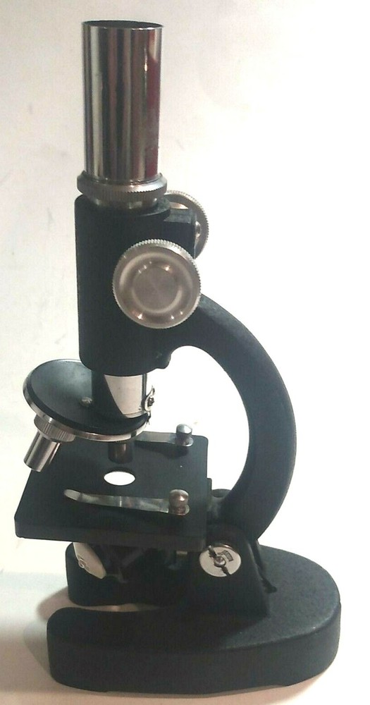 Vintage C.O.C Microscope In Original Box, Used, Incomplete, Display Piece