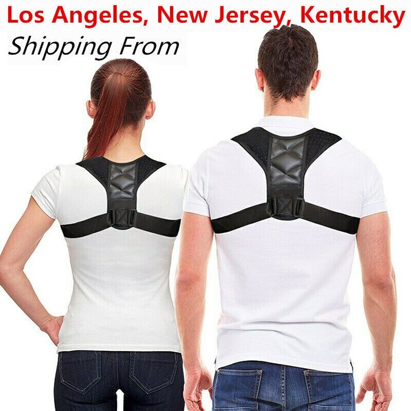 Back Support Brace Posture Corrector Spine Training Harness - Chest size 25-50in