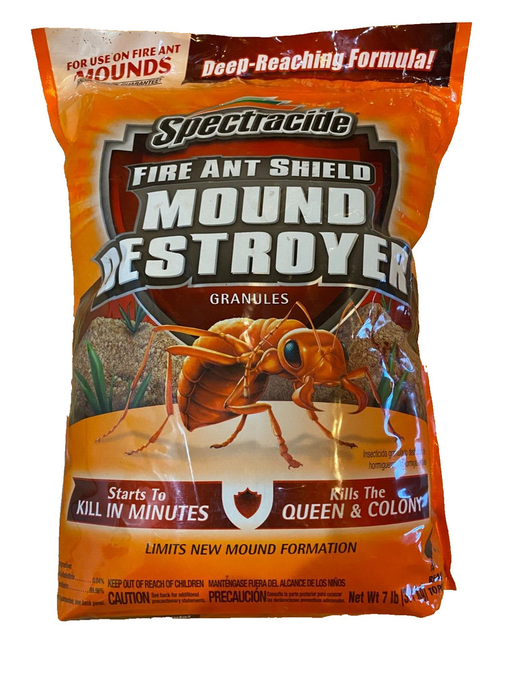 Spectracide Fire Ant Shield Mound Destroyer Granules, 7 Pound