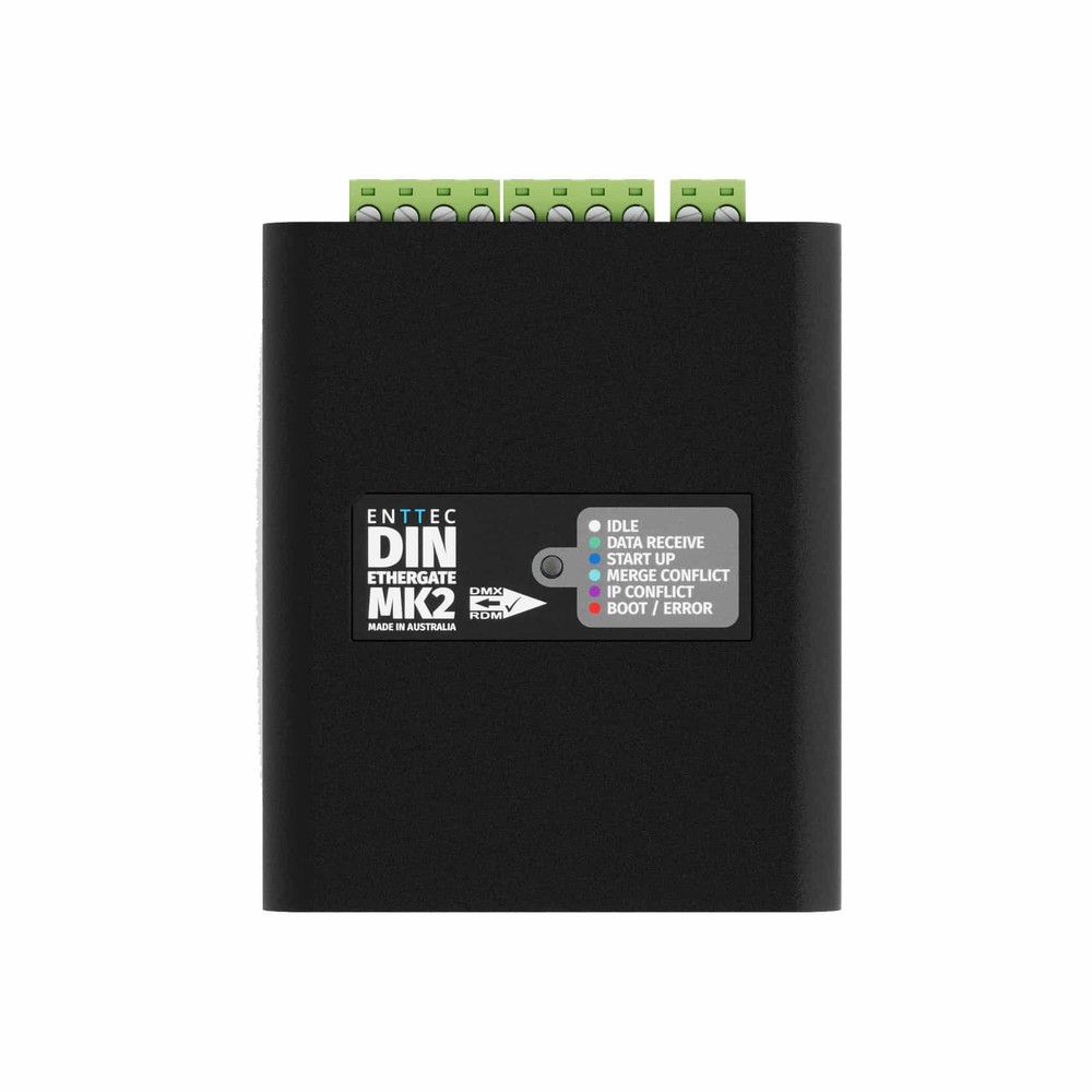 ENTTEC Ethergate 71031 - 2 Universe Bi-Directional Ethernet to DMX/RDM Converter