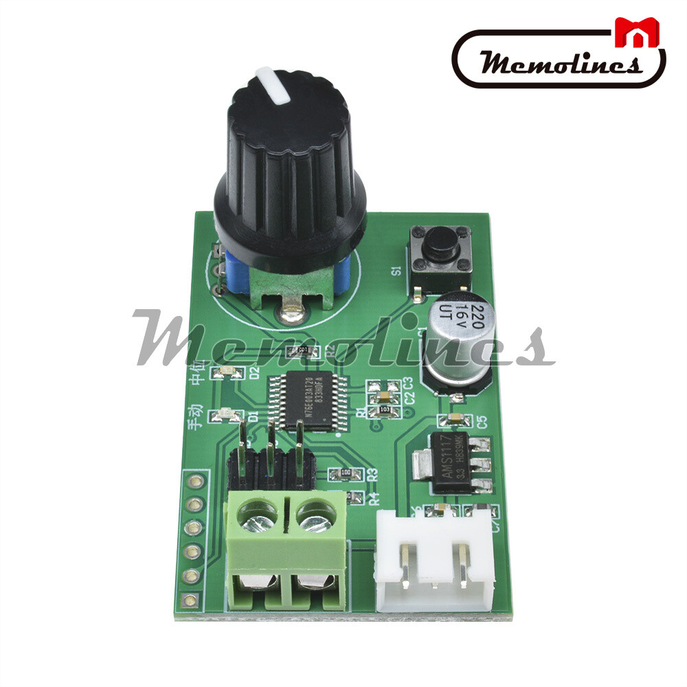 Dual Servo Motor Drive Module Controller Debugger for SG90/MG995/MG996 Robot