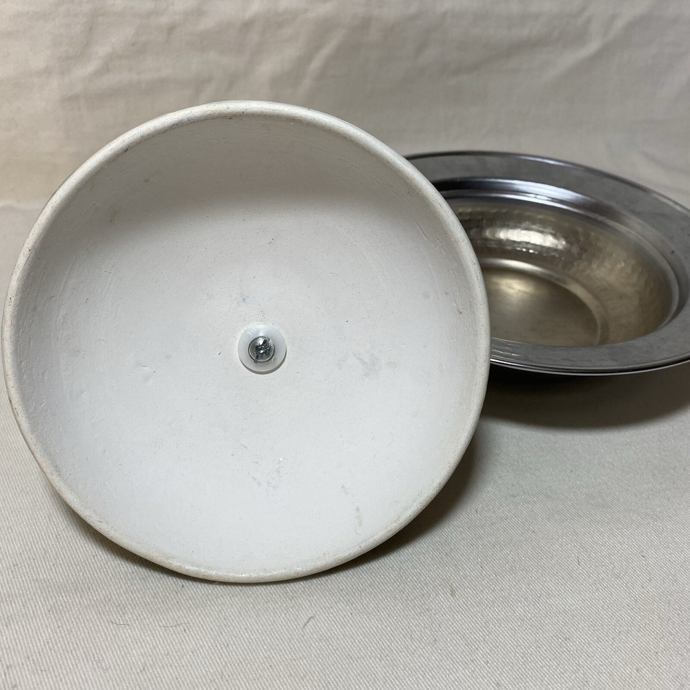 Handpainted Ceramic & Metal Candy Dish Ramadan