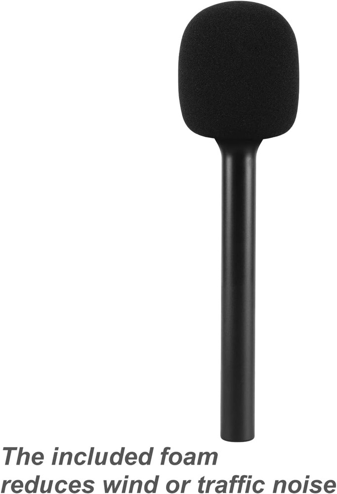 Microphone Interview Handle Interview GO Handheld Adapter with Foam for RODE Wir