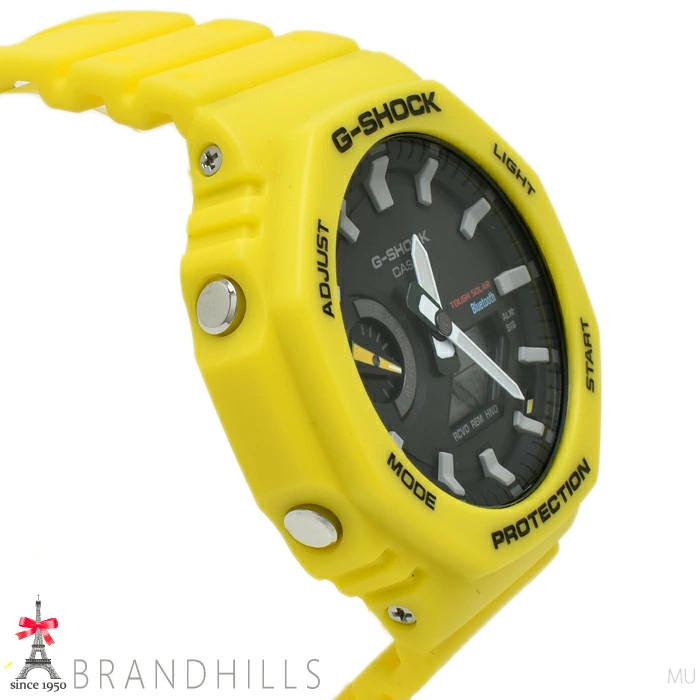 Casio G SHOCK Analog Digital 2100 Series Solar Bluetooth Smartphone Link Rubber