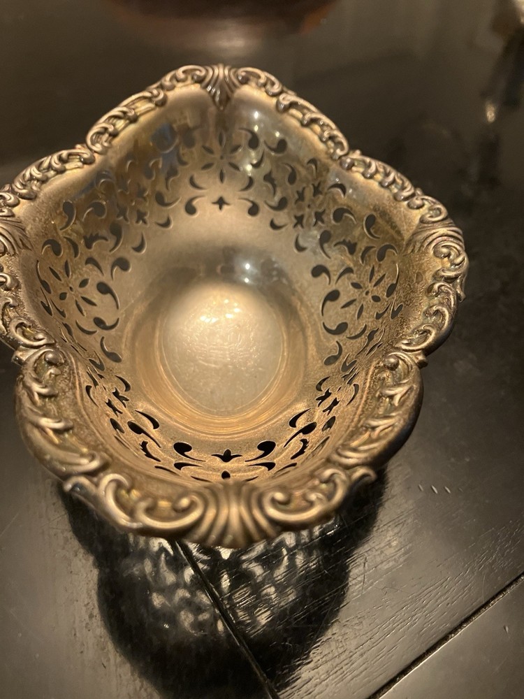 sterling silver candy dish