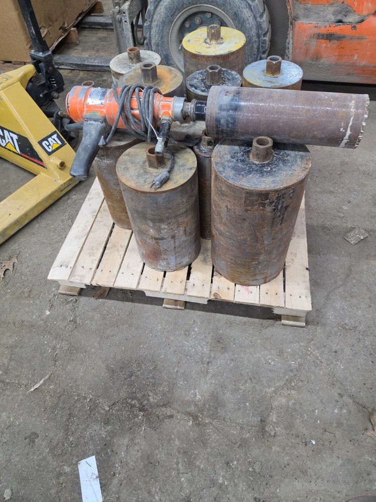 Weka Model DK13 Handheld Core Drill and bits