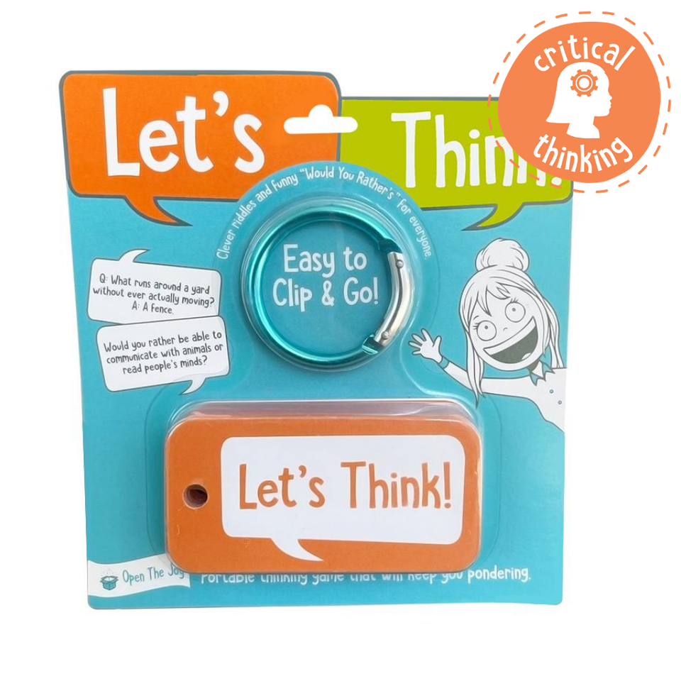 Open The Joy Let's Think Portable Conversation Cards