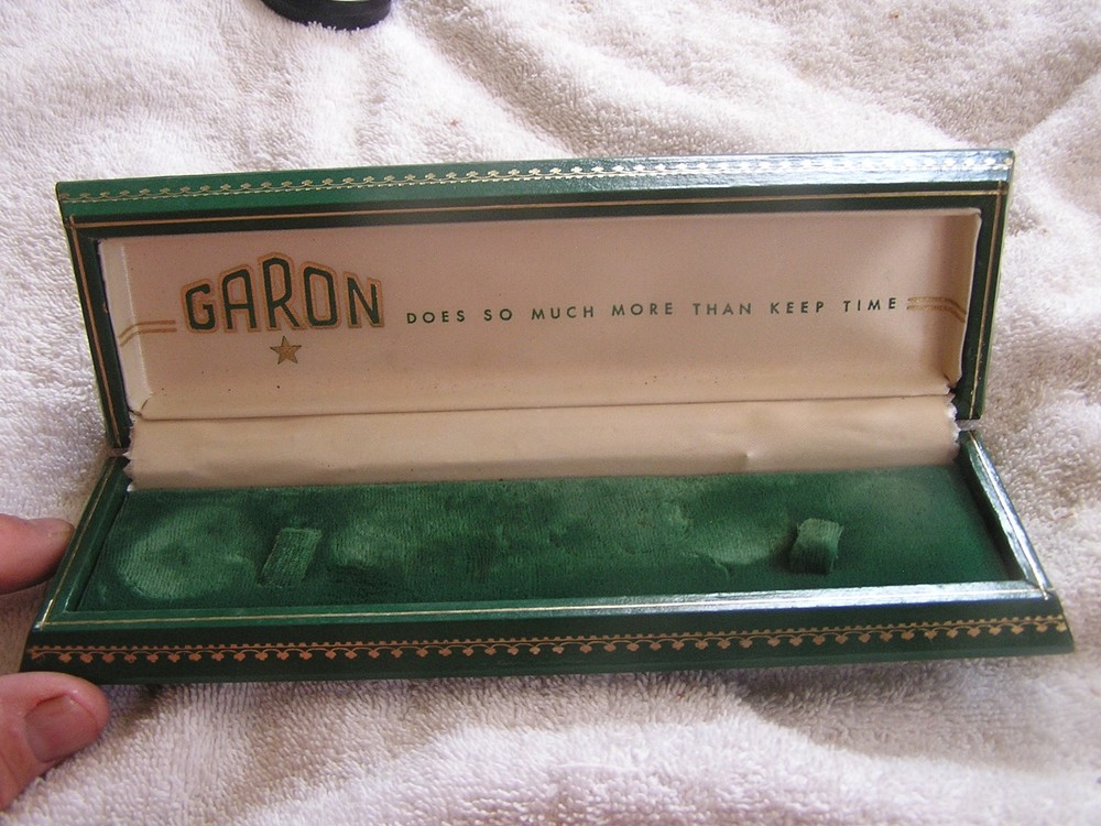 Vintage Garon Watch Box
