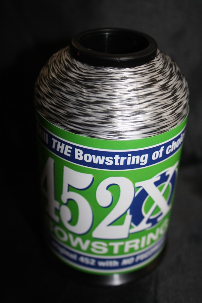 White & Black Speckled 1/8lb BCY 452X Bowstring Material Bow String Making