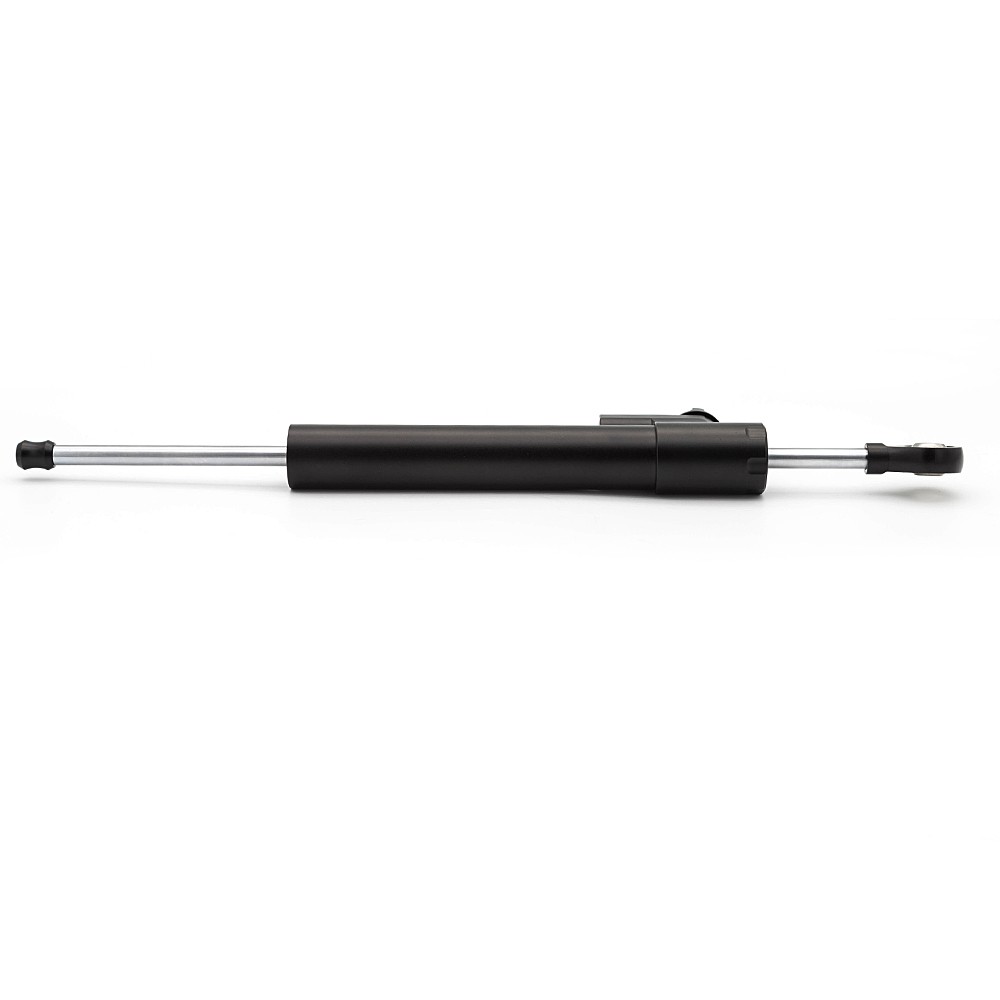 CNC 360mm Longer Steering Damper Stabilizer Linear Reversed Universal Black 1PCS