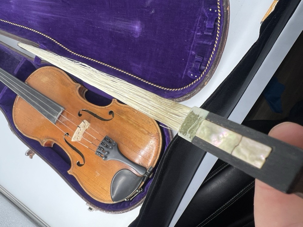 Antique “Conservatory Violin”- w/ bow