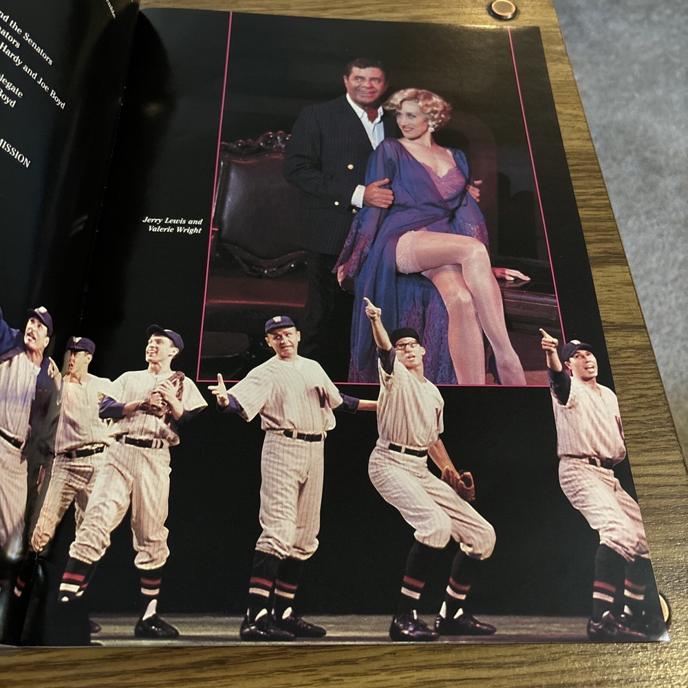 Jerry Lewis in Damn Yankees Program 1994 Souvenir Book