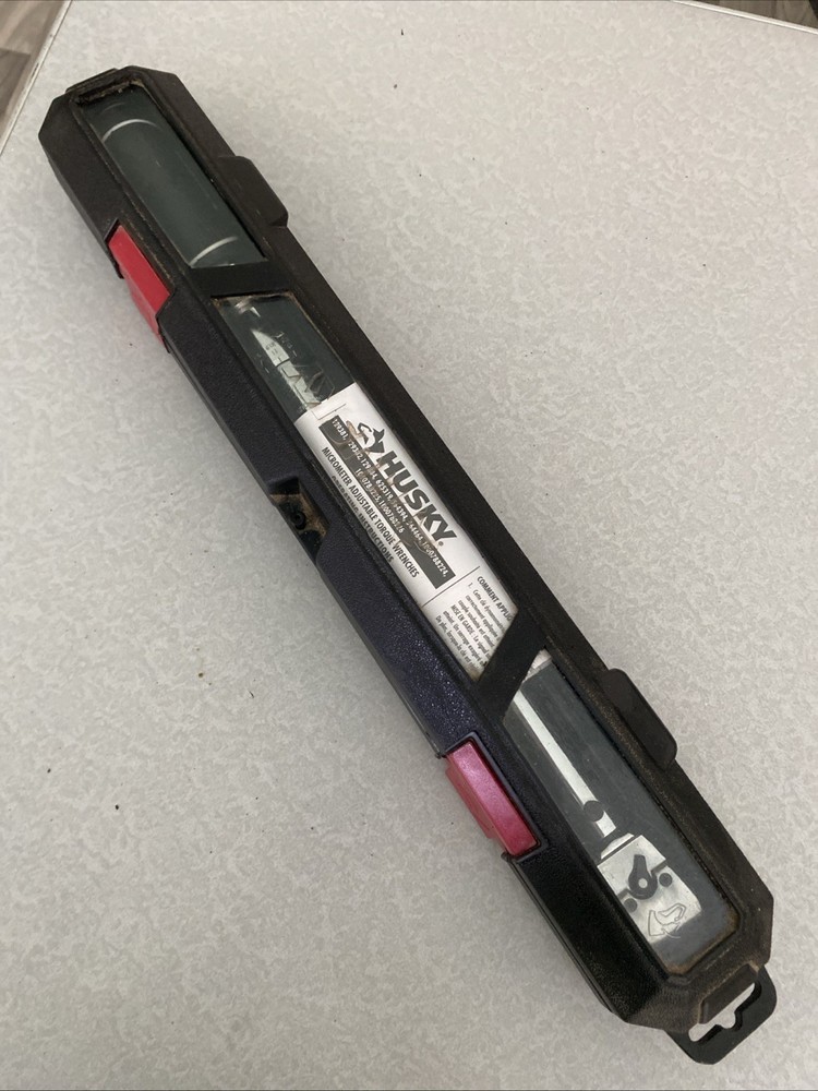 Husky Micrometer Adjustable Torque Wrench