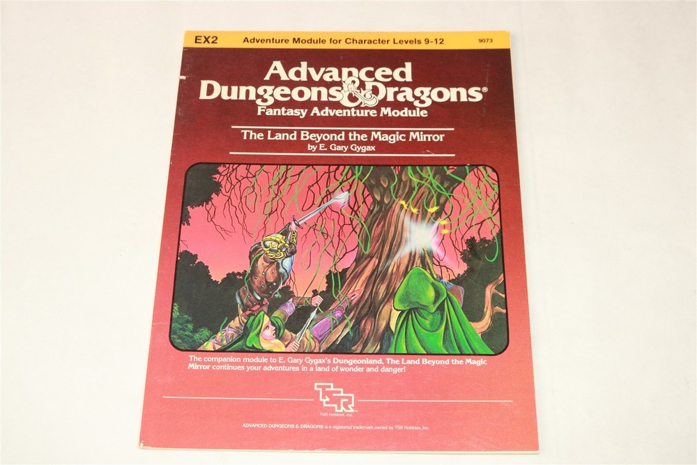 THE LAND BEYOND THE MAGIC MIRROR - AD&D Adventure Module EX2