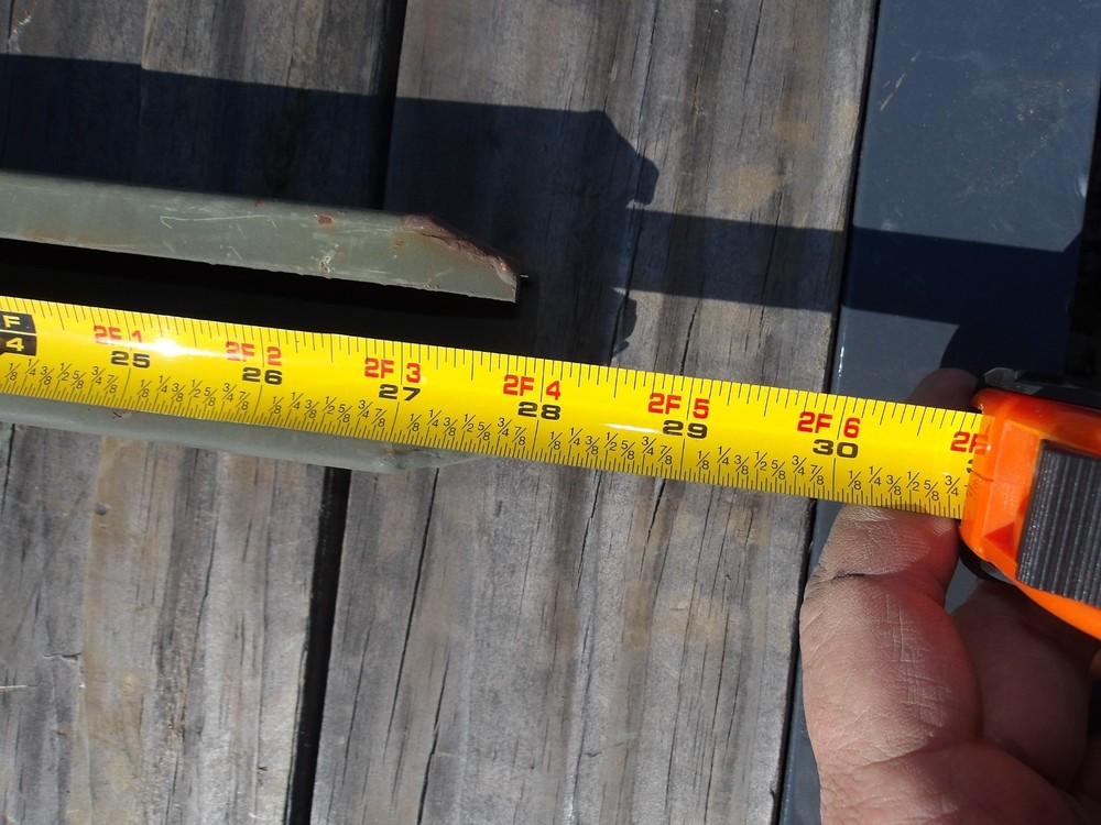 ONE..MILITARY SURPLUS M101 CARGO TRAILER SIDE RAIL HINGE (PASS REAR-DRIVR FRNT)