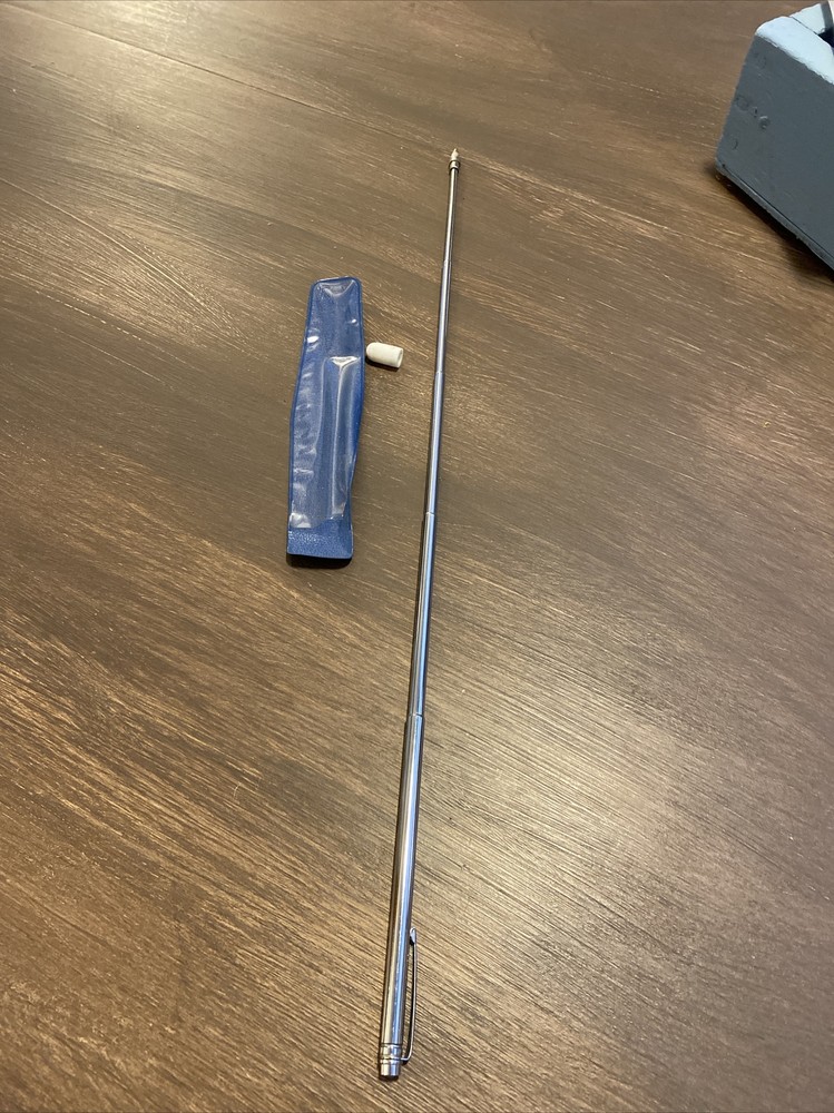 Vintage Telescoping Pointer with Cap & Original Case 17”