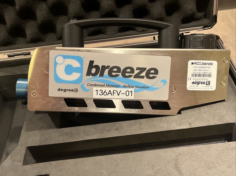 Degree Controls C Breeze Condensed Moisture Airflow Visualizer FM51300-A11