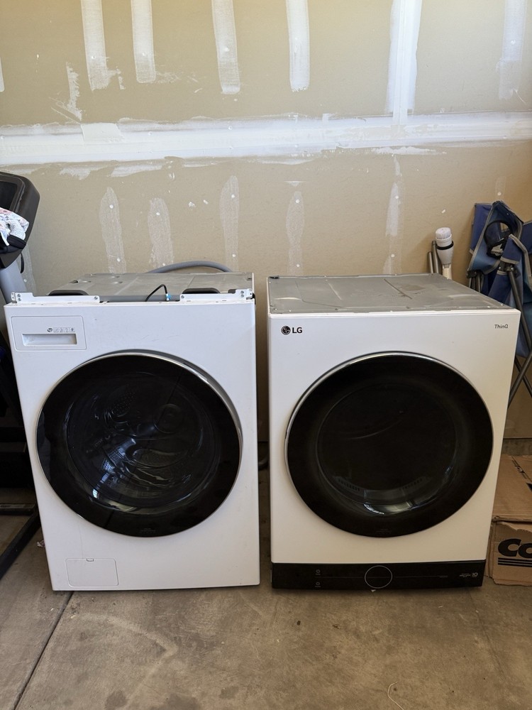 LG Front-Load Stackable Washer and Dryer Set