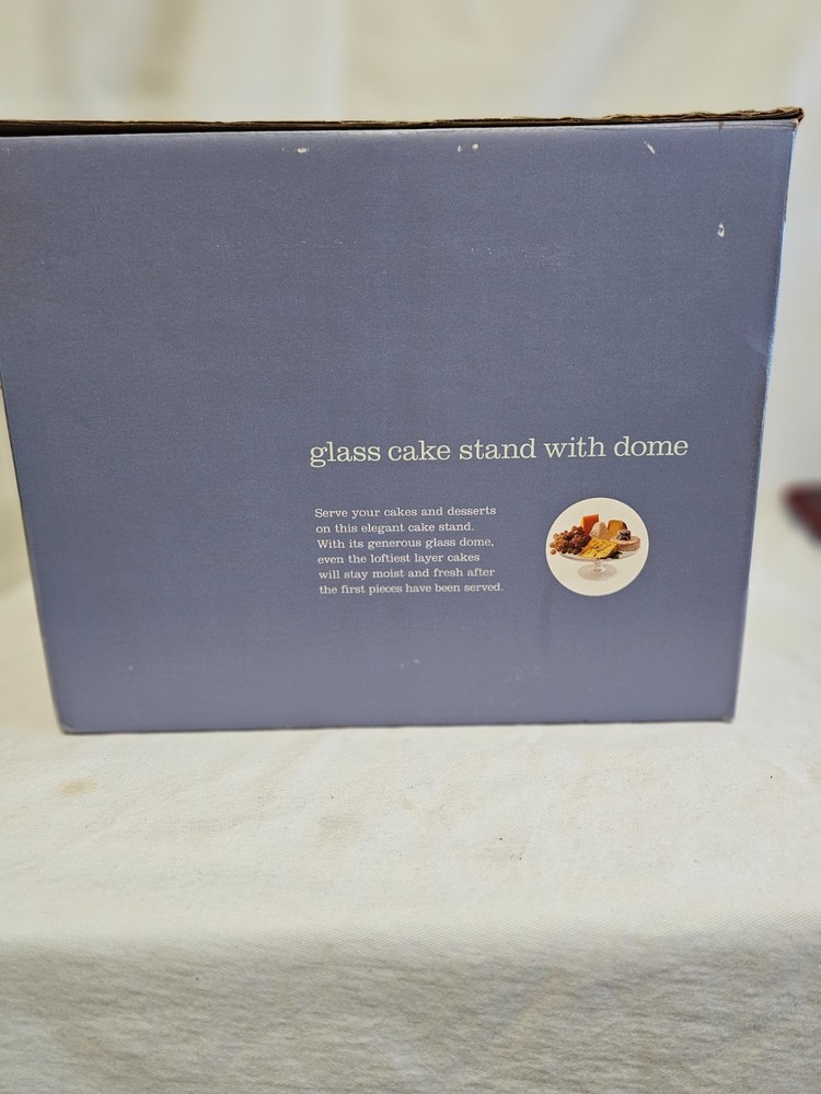 martha Stewart Cake Stand with Dome