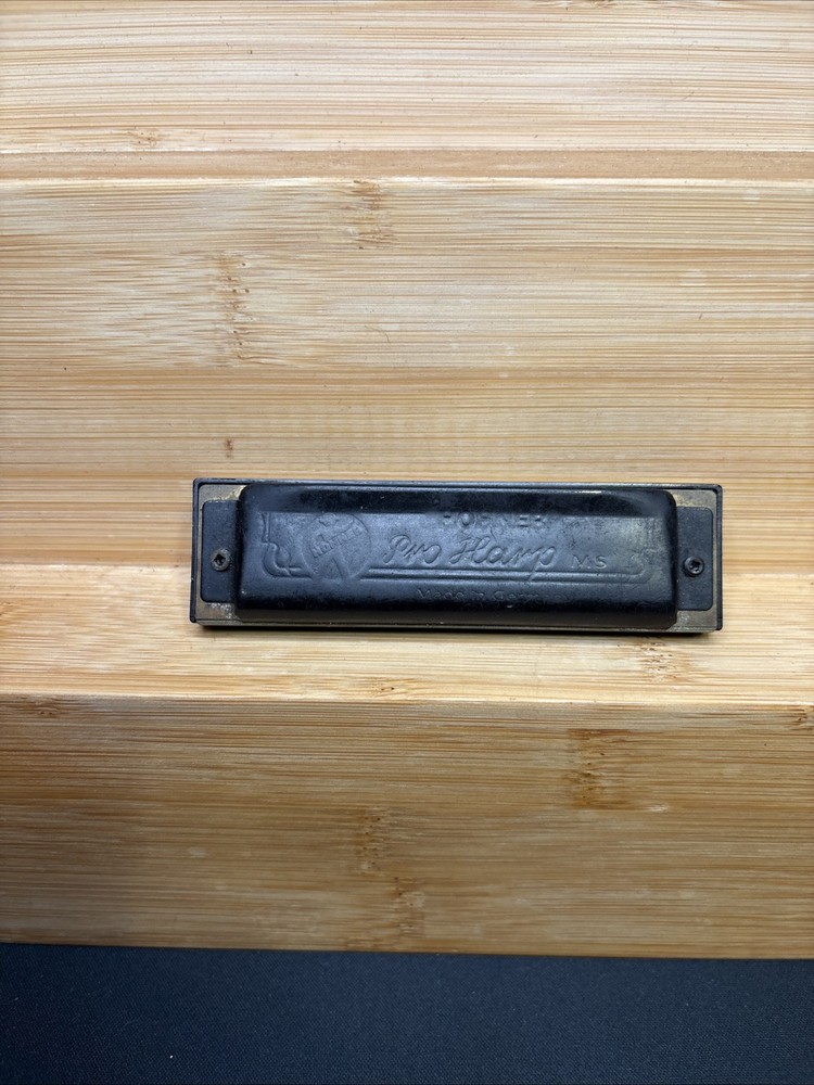 Vintage Hohner Pro Harp D Note Harmonica