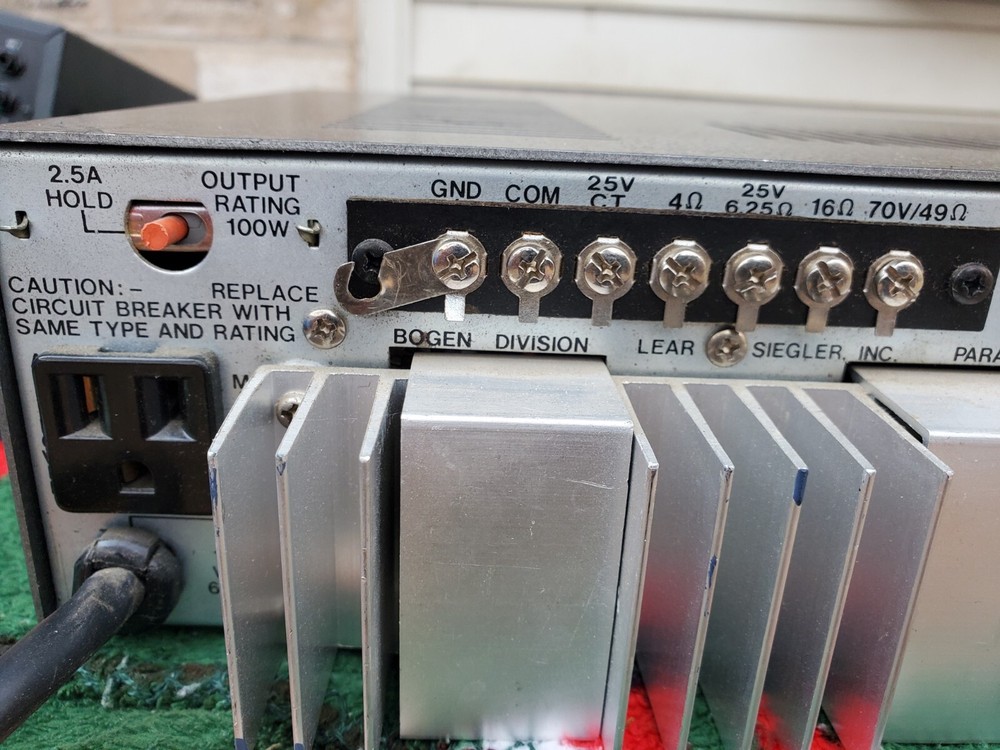 Vintage-Bogen-C-100B 100-Watt-PA-Amplifier