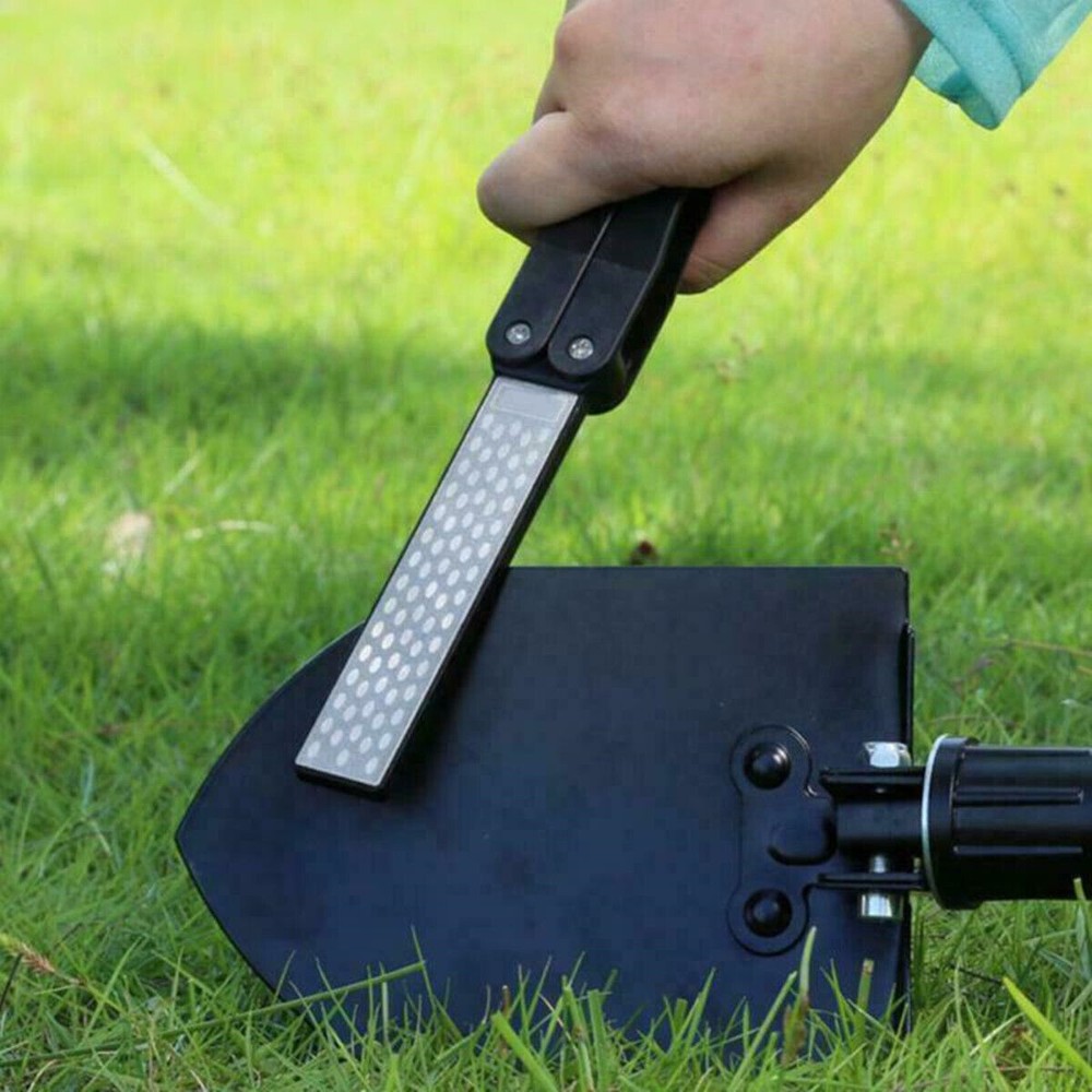 Portable Double-sided Fold Pocket Sharpener Diamond Knife Sharpening Stone Toolm