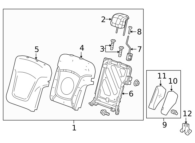Genuine GM F Restraint 42768108