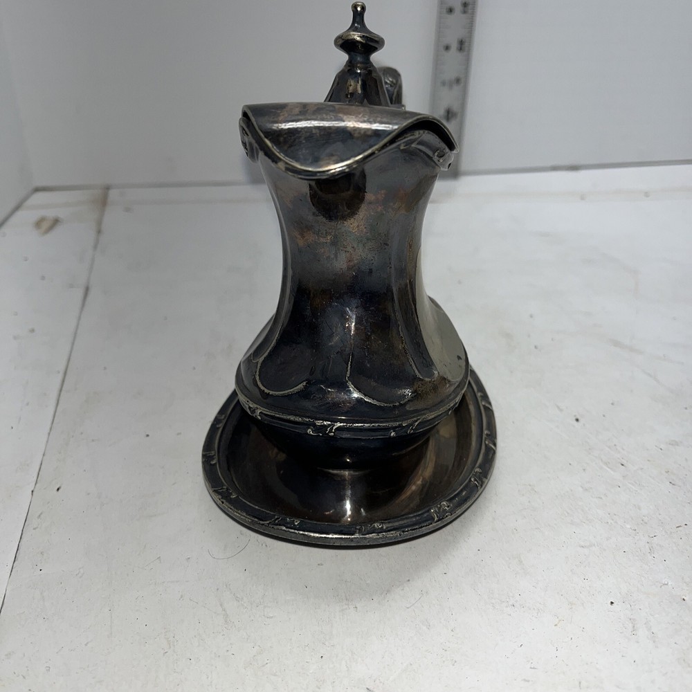 Reed & Barton Silver Soldered 0103-H Pitcher With Lid #A4