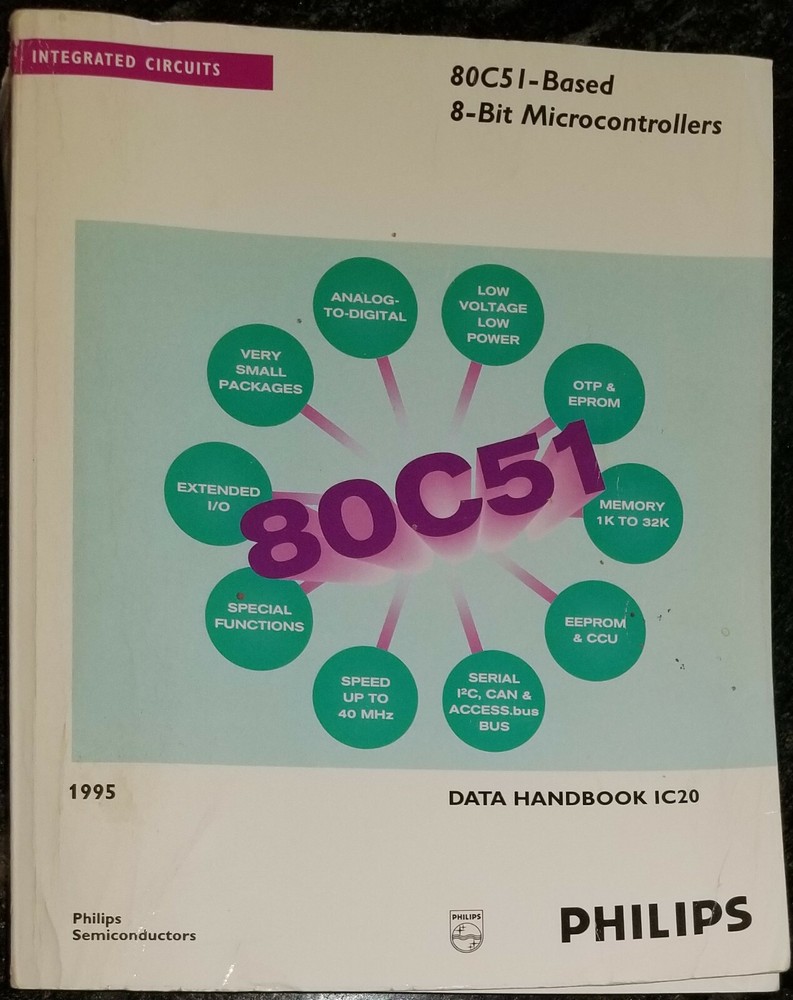 USED 1995 Philips 80C51-based 8-bit Microcontrollers