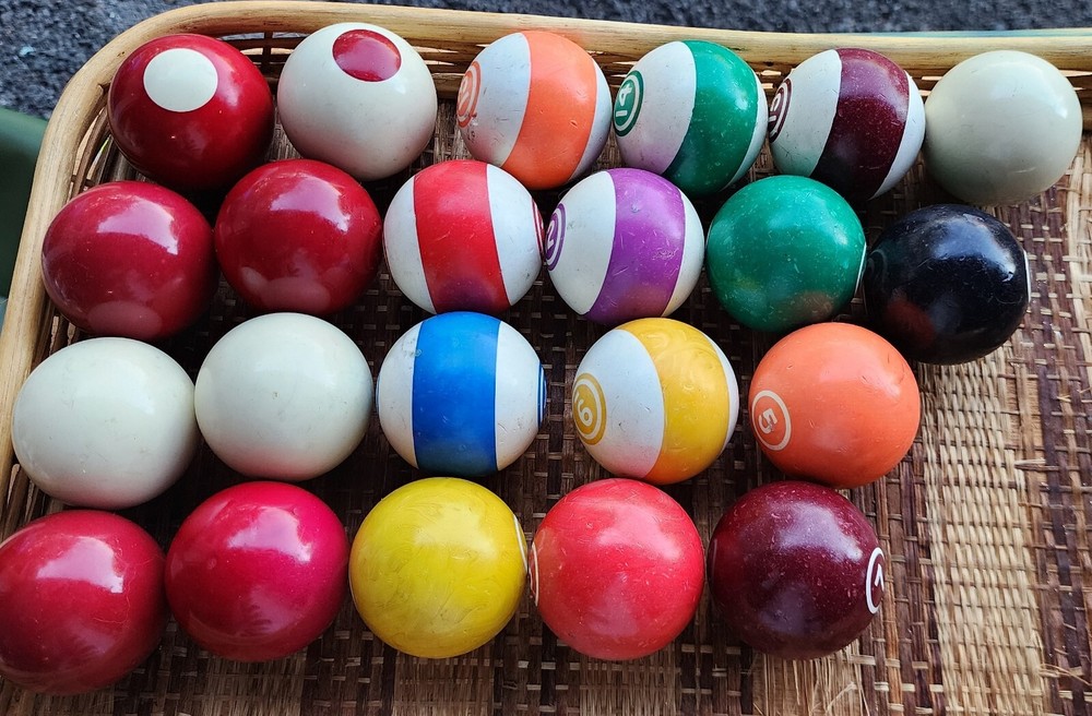Vintage Billards Balls.