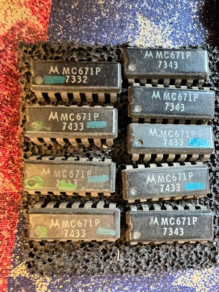 **  QUANTITY 9  **   MC671P