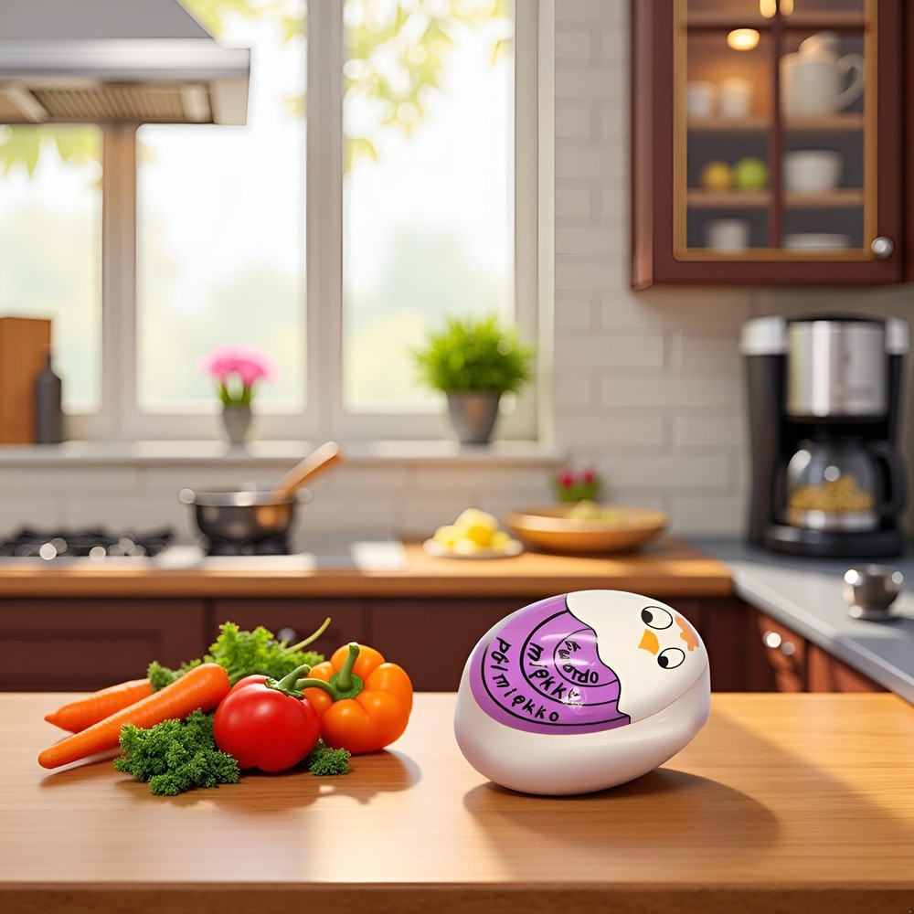 1Pc Purple Kitchen Timer Practical Reminder Color Changing Egg Timer，Timers,K...