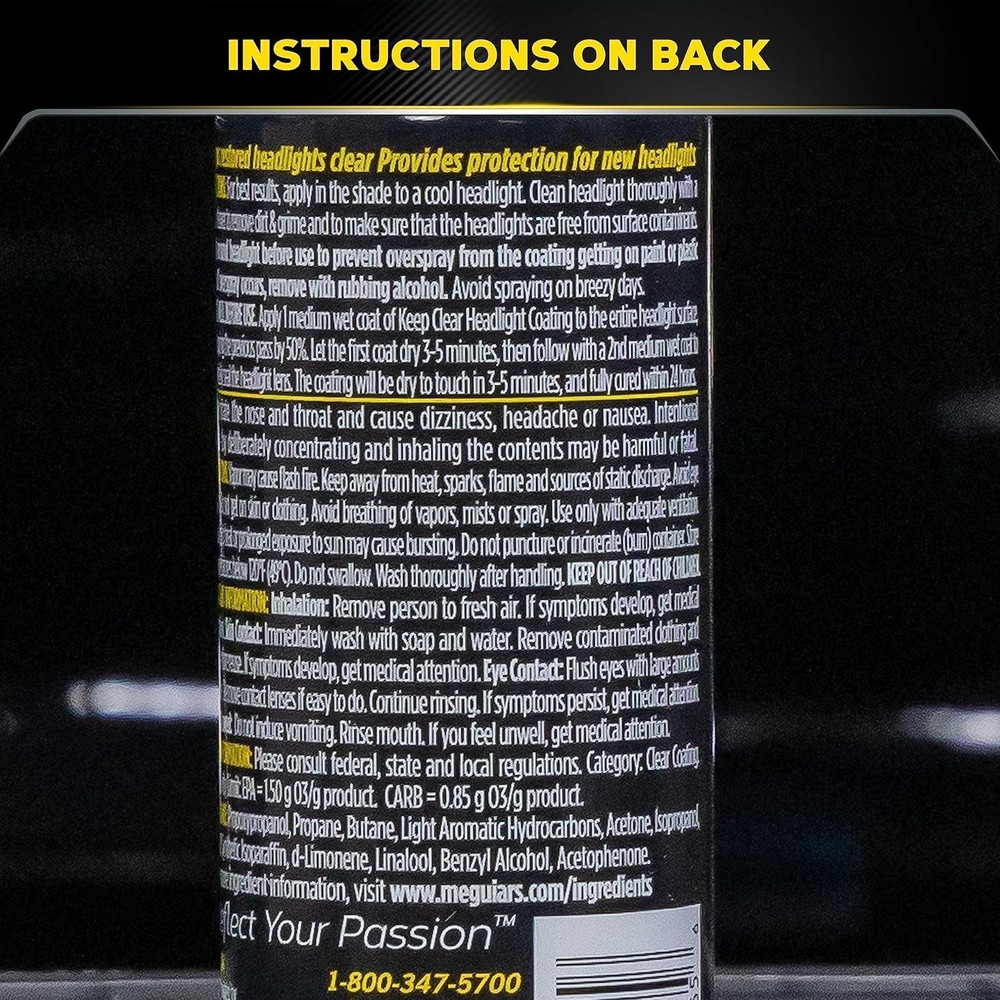 Meguiar's Keep Clear Headlight Coating 4oz