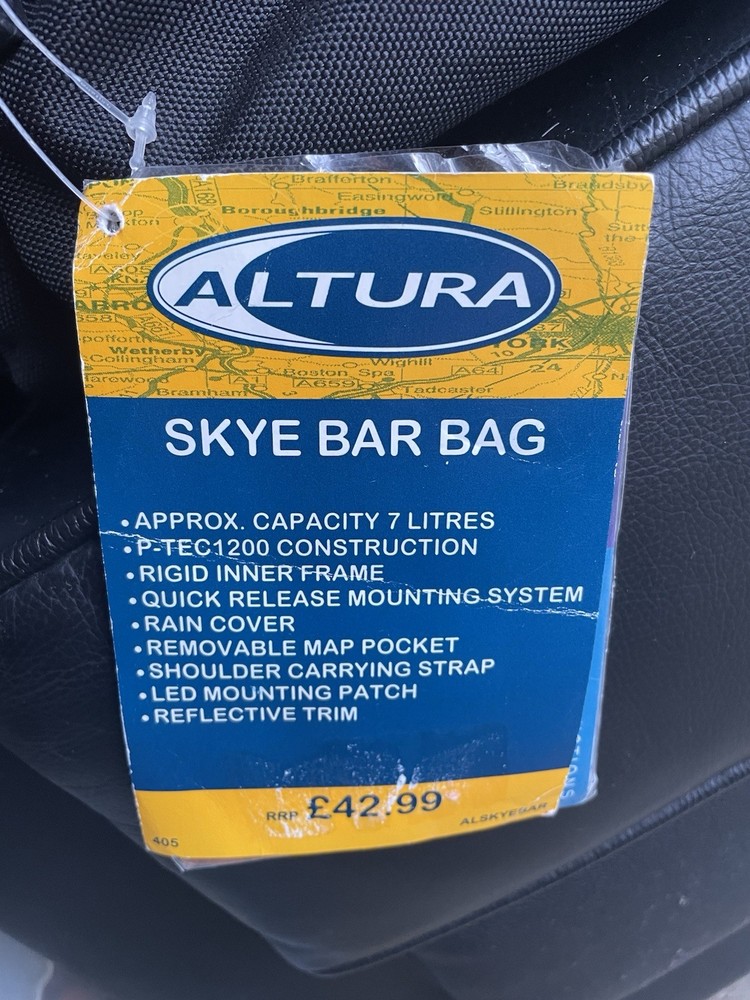 Altura Arran handlebar bag- NWT