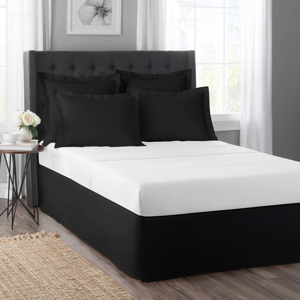 Tailored 2-Pack Sham Standard Black
